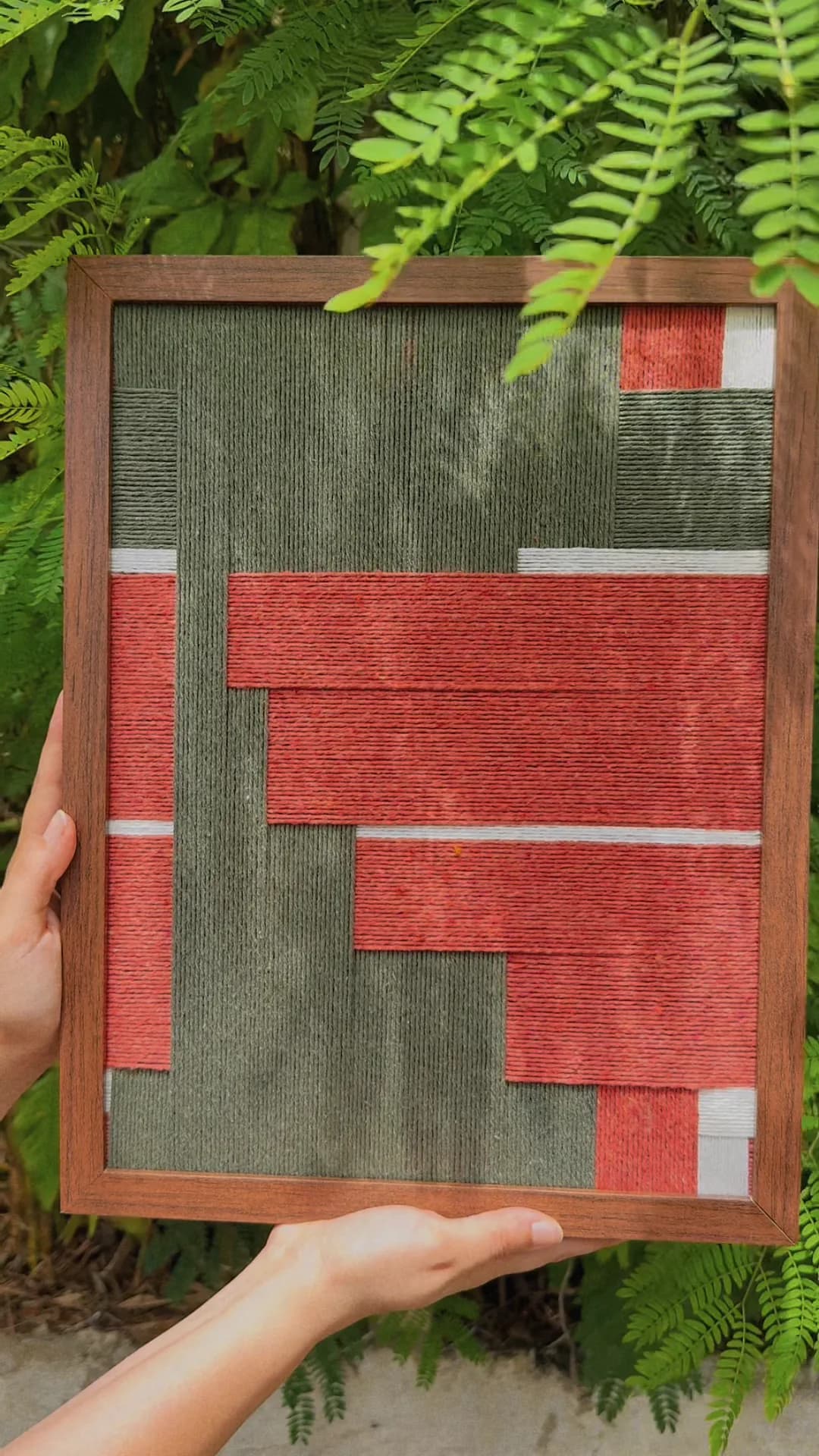 Handmade textile work at Estudio Corda